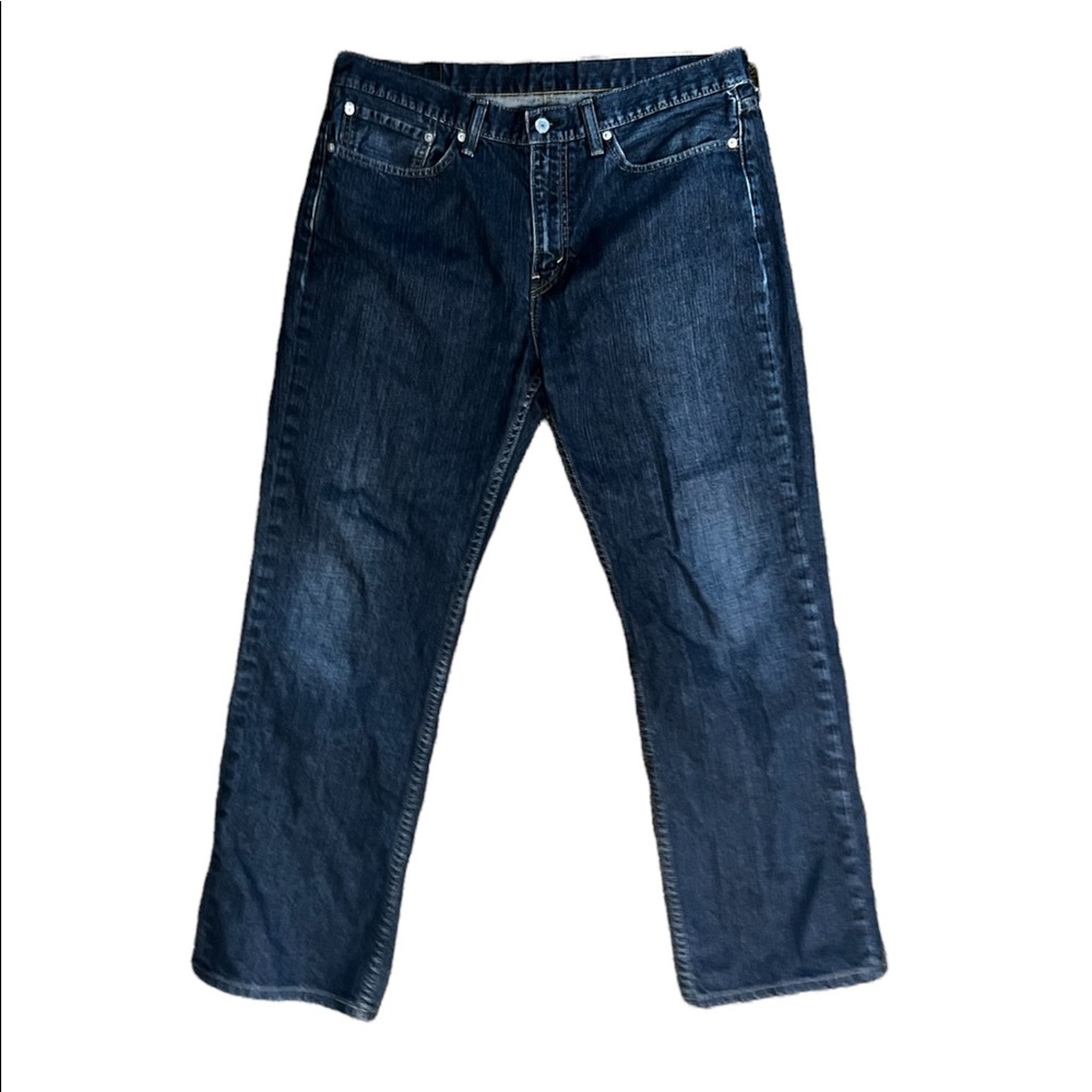 Levi's 514 Men's 36x32 Straight Leg Jeans Medium Wash Stretch Denim Classic